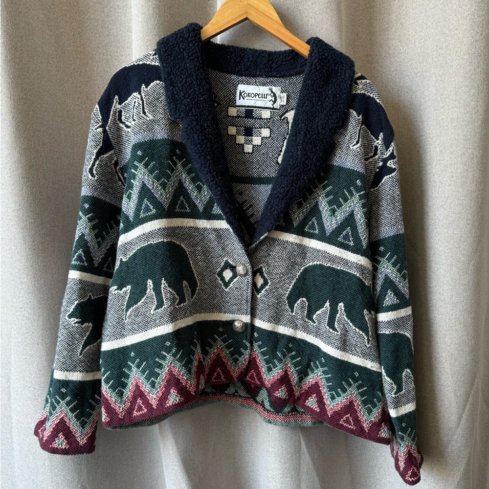 Kokopelli Blanket Coat